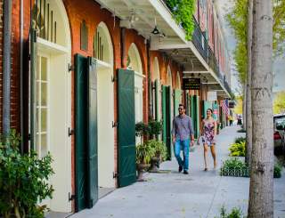 Walking Down Julia Street - Warehouse Arts District