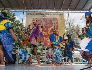 N'Fungola Sibo Dance Theater - Congo Square New World Rhythms Fest 2017