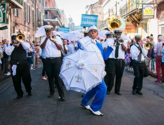 French Quarter Festival Second Line