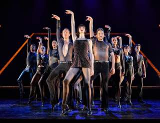 Kailin Brown as Velma Kelly and Company in the Touring Production of CHICAGO