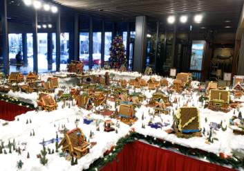 Hotel Captain Cook Gingerbread Village, Anchorage AK