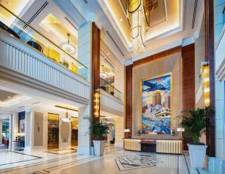 Higgins Hotel Lobby