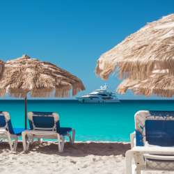 Mullet Bay Umbrellas