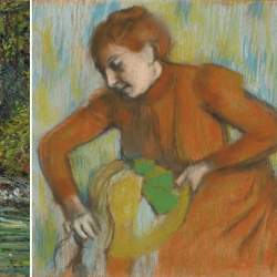 Two images from Monet and Degas