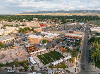 David Street Station and Downtown Casper