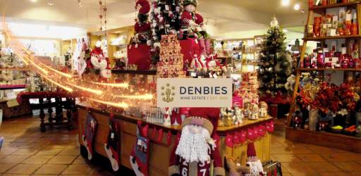 Denbies at Christmas - shopping