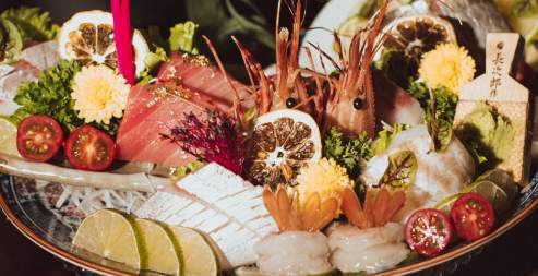 A seafood platter.
