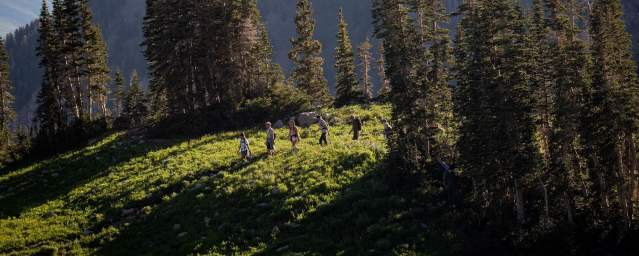 Timpanogos Hike with Family