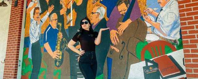 The Jazz Mural in Downtown Scranton