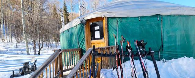Sundance Nordic Center yurt