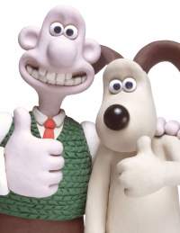Image of the famous Claymation characters Wallace & Gromit - credit Aardman Animations