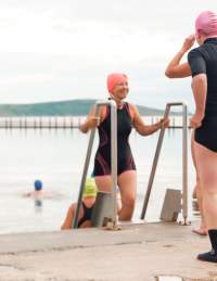 Swimming in Weston-super-Mare - credit Siddiqui Media / Super Weston