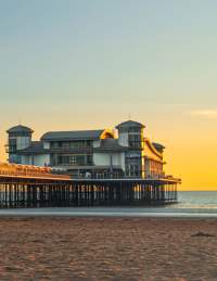 Weston-super-Mare beach and Grand Pier - credit Visit West