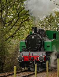 Train on the track at Avon Valley Railway near Bristol - credit Avon Valley Railway