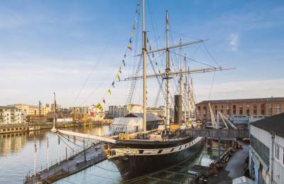 SS Great Britain from dockyard - credit SS Great Britain