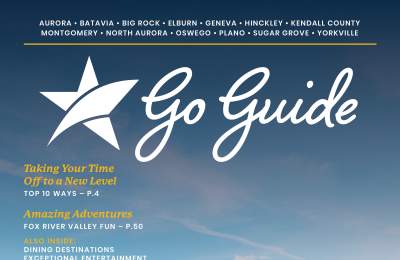 2025 Go Guide (cover) - Aurora Area of Illinois
