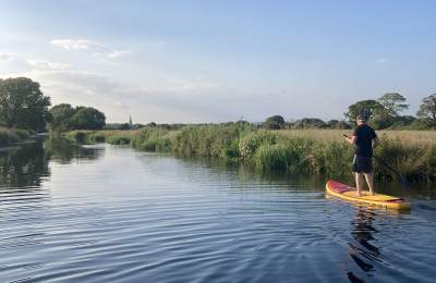 SUP on Chichester Canal