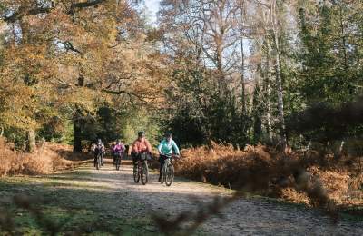 Guided cycling with The New Forest Off Road Club