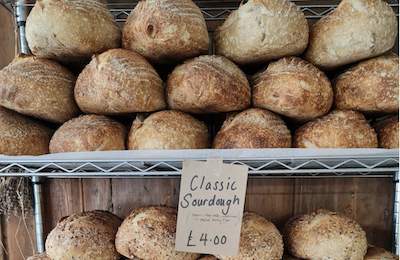 Sourdough at Serendipitous Bakery, Chichester