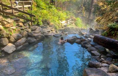 Terwilliger Hot Springs in Fall