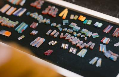 Display of colorful Surf Gems