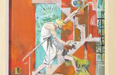 Noli Me Tangere, Graham Sutherland (1961) in Baptistery in Chichester Cathedral