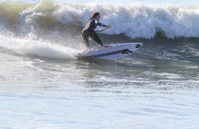 Paddle Surfing