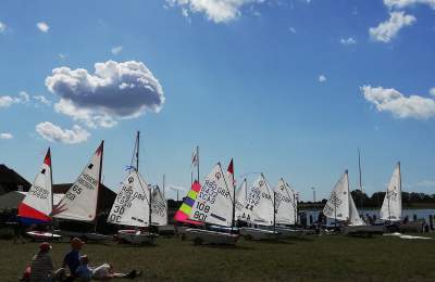 A view of sailing boats from Bosham Quay