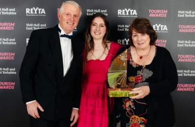 Broadgate farm REYTA winners 2024 with trophy