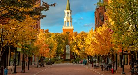 Church Street in the Fall