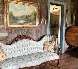 inside of a historic home