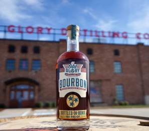 Old Glory Bourbon Bottle