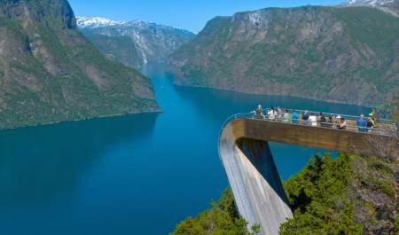 Stegastein Viewpoint, Aurland