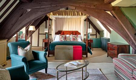 A bedroom suite at Ellenborough Park