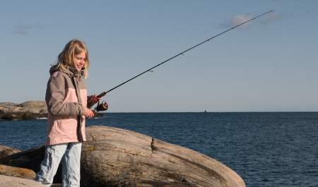 Fiske på Justøya, Lillesand