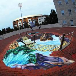 Street Painting Michael William Kirby