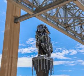 a Sculpture from SculptureTour Salina 2025 in Salina, Kansas
