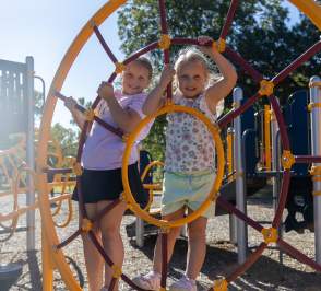 Kids playing