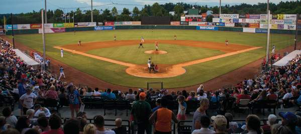 Hickory Crawdads- L.P. Frans Stadium