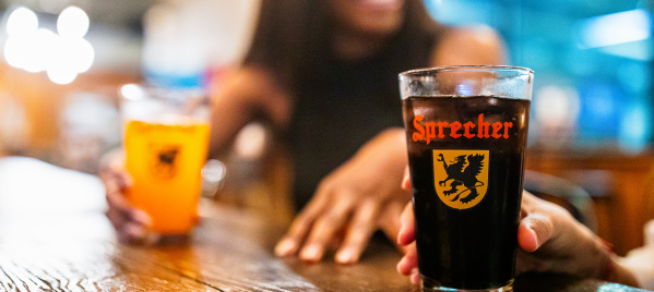 Sprecher Pint Glass in Taproom