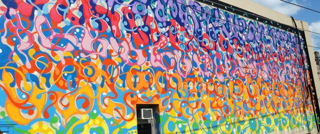 Selma to Montgomery Mural Downtown