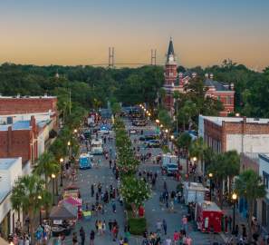 First Friday in Downtown Brunswick