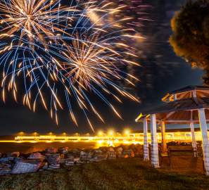 St. Simons Pier 4th of July Fireworks