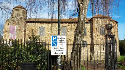 Colchester Castle Disabled Parking