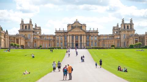 A view towards Blenheim Palace