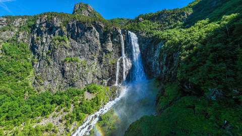 Feigefossen-Wasserfall, Lustre