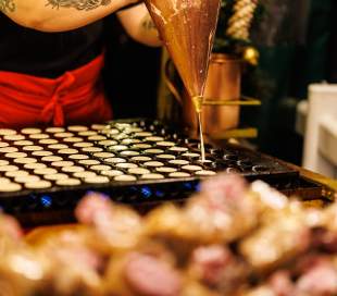 Christmas Market Dutch Pancakes