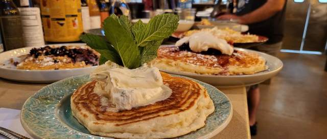 Tipsy Egg - Pancakes
