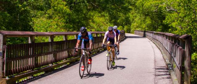 Men Biking