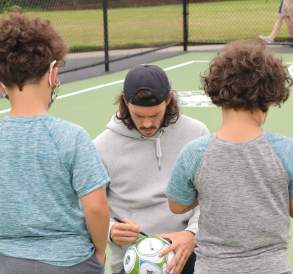 Soccer Ball Signing